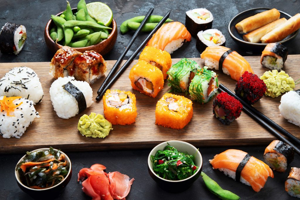  Buffet de sushi