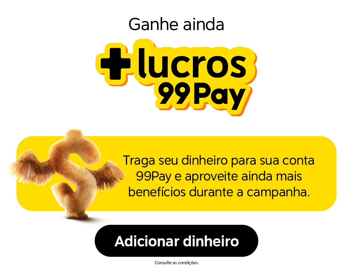 Pagar corridas com a 99Pay vale mais